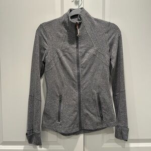 lululemon athletica Define Jacket, Size 6, Heathered grey